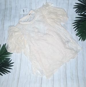 Free People Secret Admirer Blouse